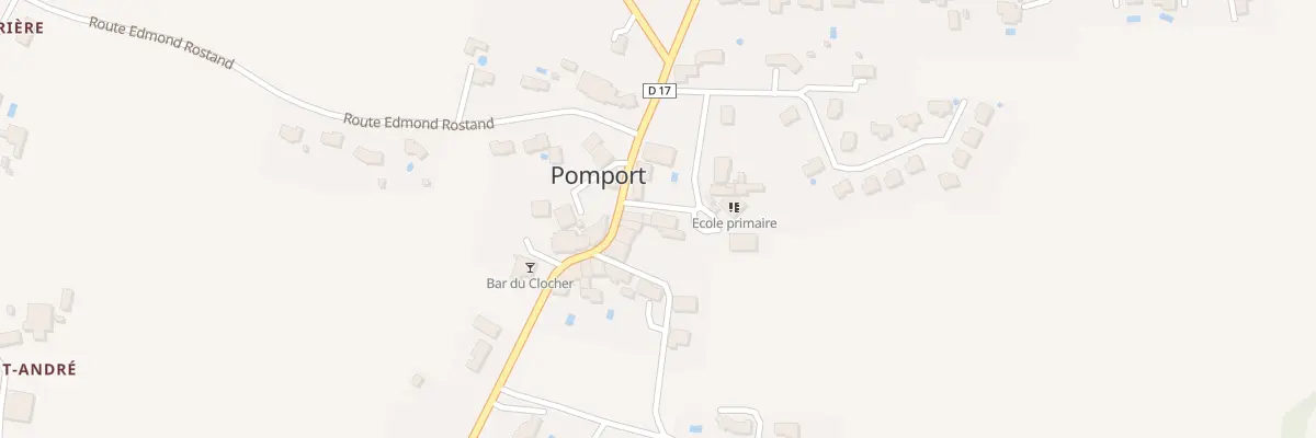 Plan du 176 Pomport-Est à Pomport