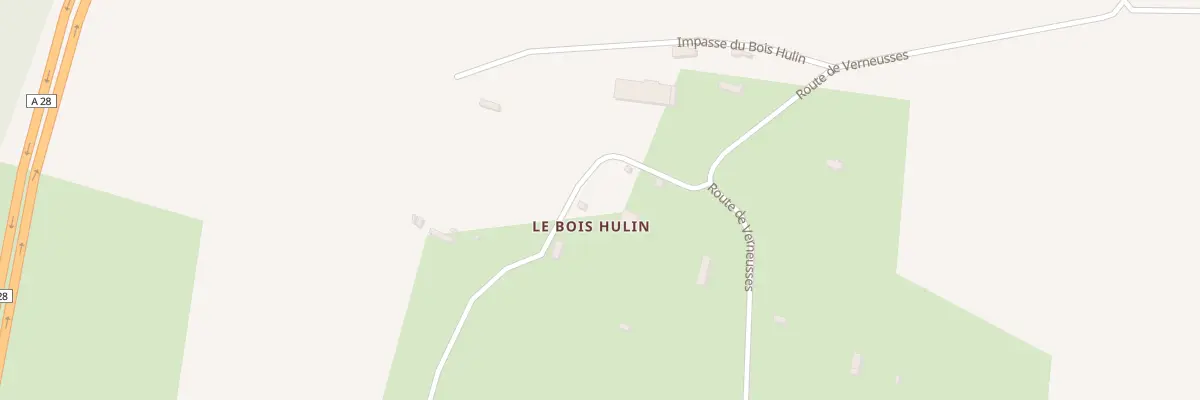 Plan du 64A Le Bois Hulin à La Goulafrière