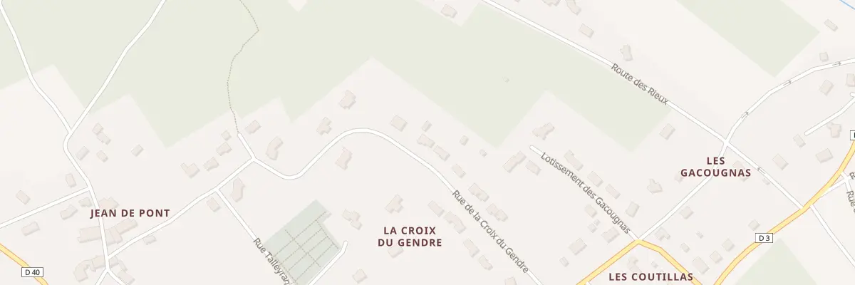 Plan du 27 Rue de la Croix du Gendre à Saint-Paul-de-Serre