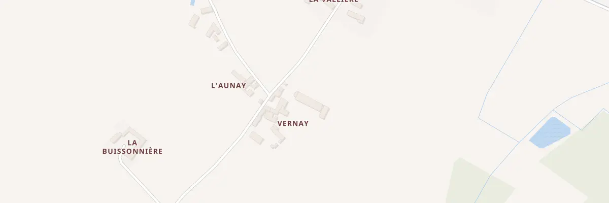Plan du 1 Vernay à Courcoué