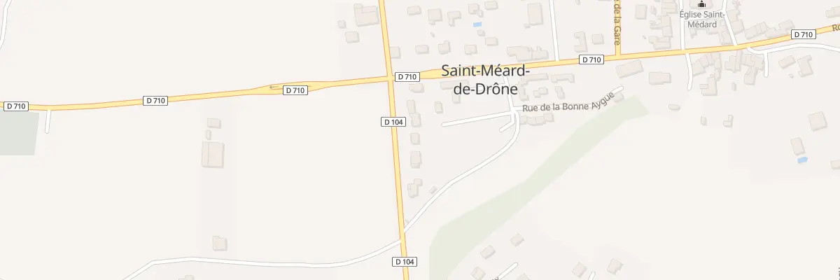 Plan du 7 Rte de Segonzac à Saint-Méard-de-Drône