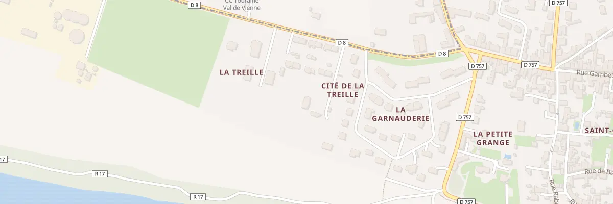 Plan du 909 La Treille à L’Île-Bouchard