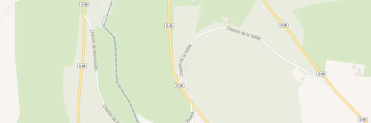 Plan du 4 Che de la Vallee à Contremoulins