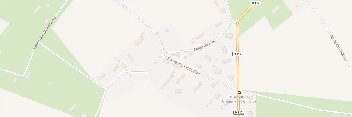Plan du 175 Rte des Petits Clos à Beuzeville-la-Grenier