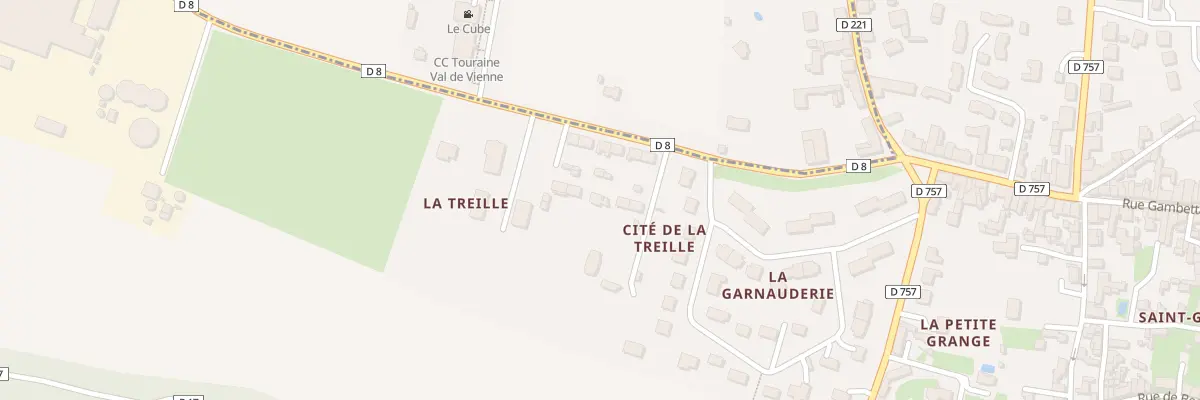 Plan du 856 La Treille à L’Île-Bouchard