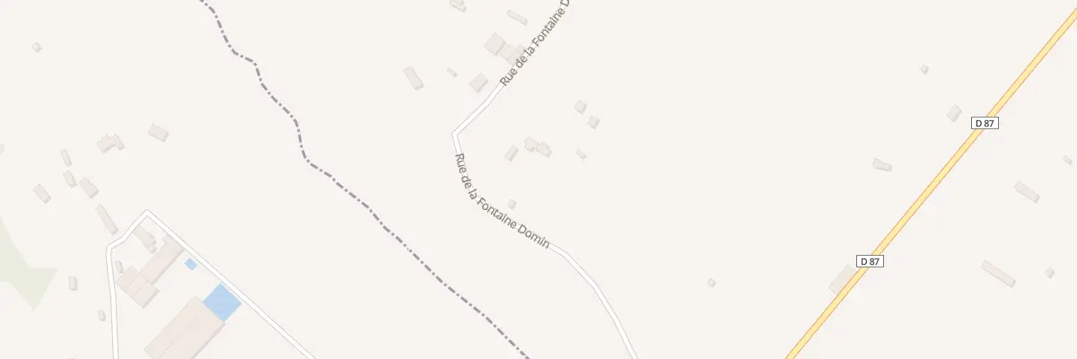 Plan du 529 Rue de la Fontaine Domin à Vannecrocq