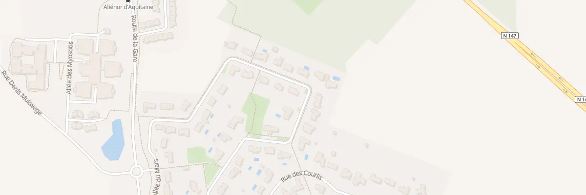 Plan du 22 Rue des Sitteles à Mignaloux-Beauvoir