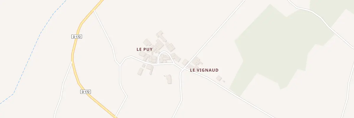Plan du 2 Rte des Verdiers à Parzac