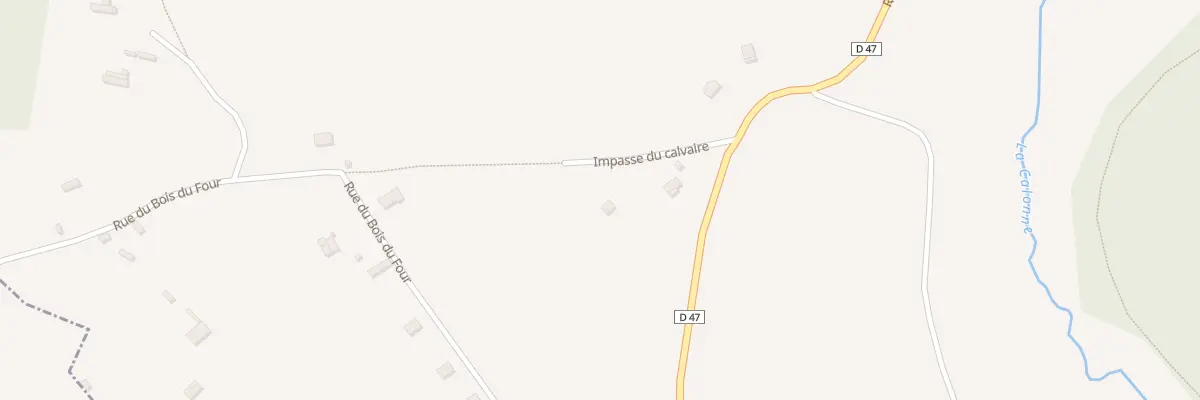 Plan du 38 Imp du Calvaire à Bailleul-la-Vallée