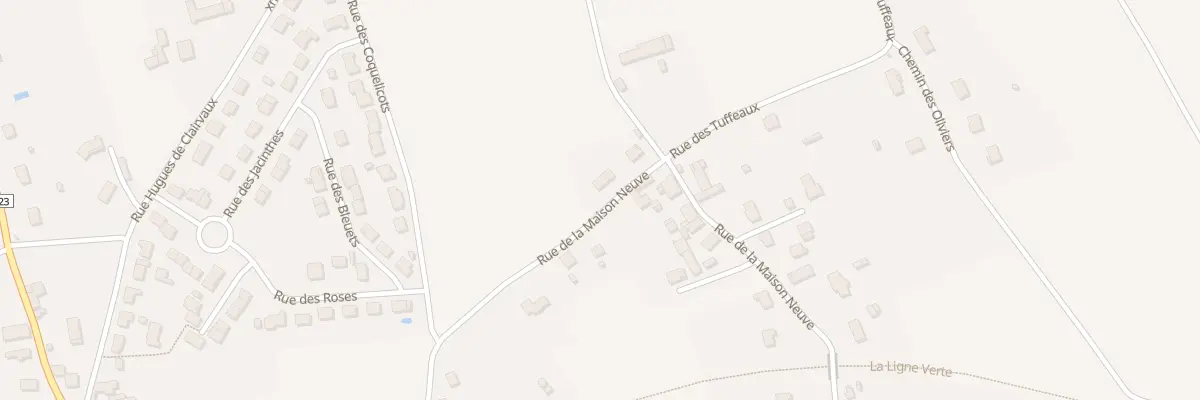 Plan du 32 Rue de la Maison Neuve à Scorbé-Clairvaux