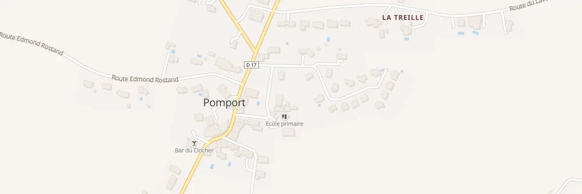 Plan du 180D Pomport-Est à Pomport