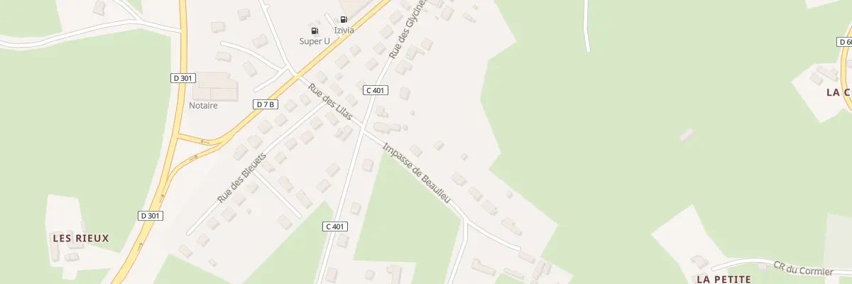 Plan du 49 Imp de Beaulieu à Bonnétable
