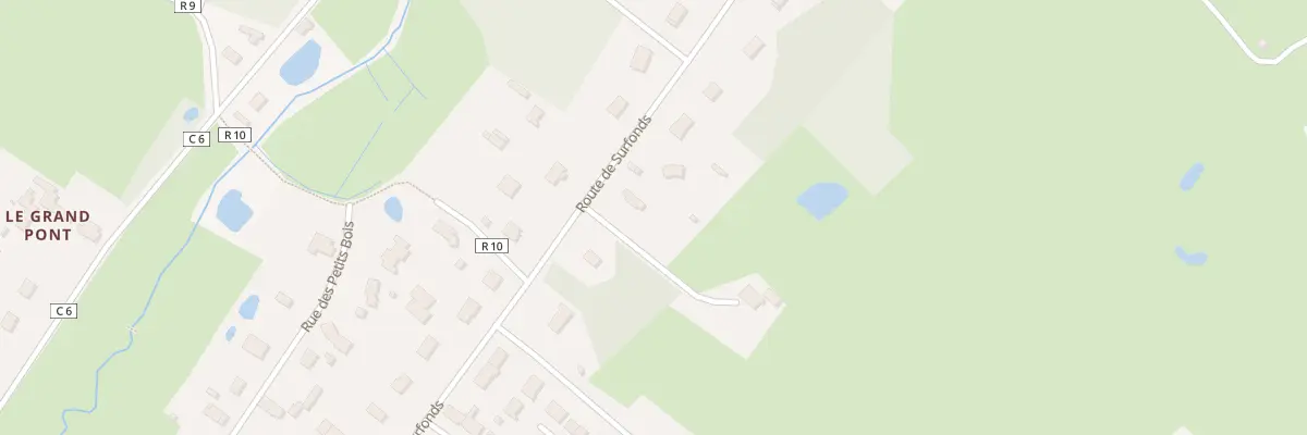 Plan du 26 Rte de Surfonds à Challes