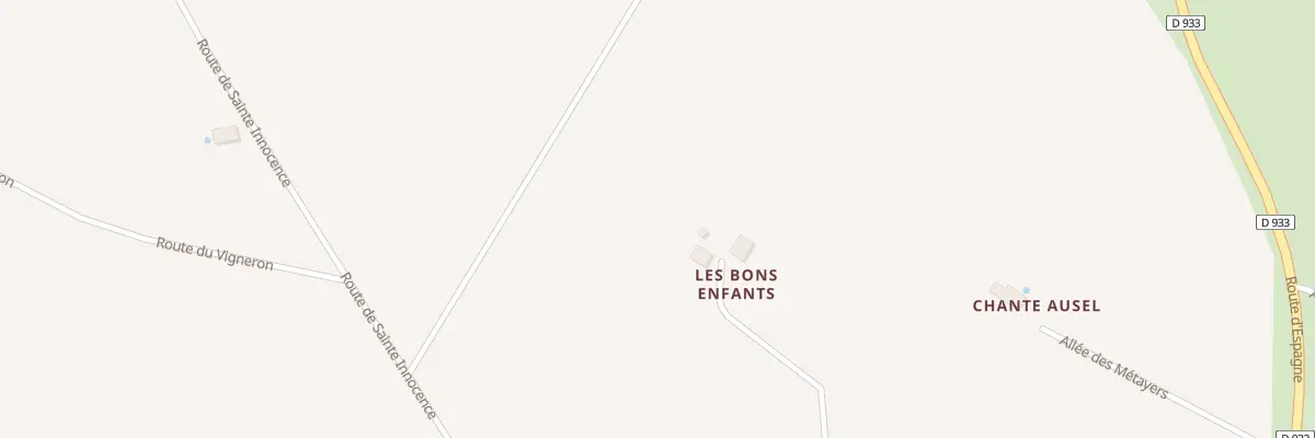 Plan du 9069 Les Bons Enfants à Fonroque