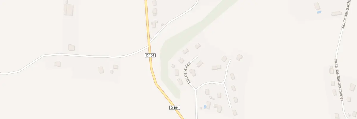 Plan du 5 Rue de la Paix à Saint-Méard-de-Drône