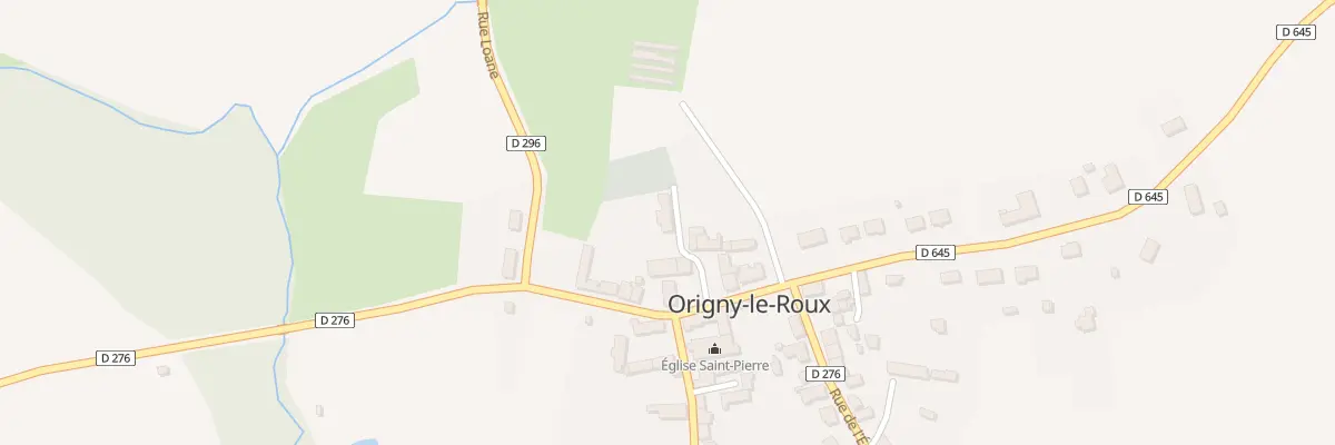 Plan du 7 Pl du Puits Saint Pierre à Origny-le-Roux