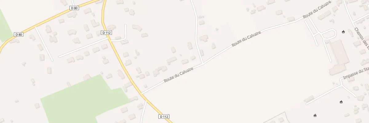 Plan du 414 Rte du Calvaire à Beuzeville-la-Grenier