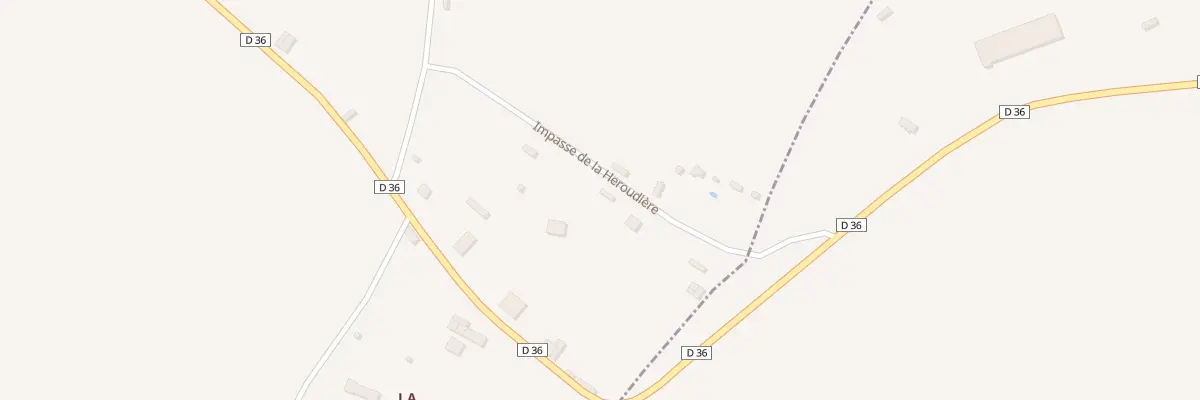 Plan du 62A La Heroudiere à Piencourt