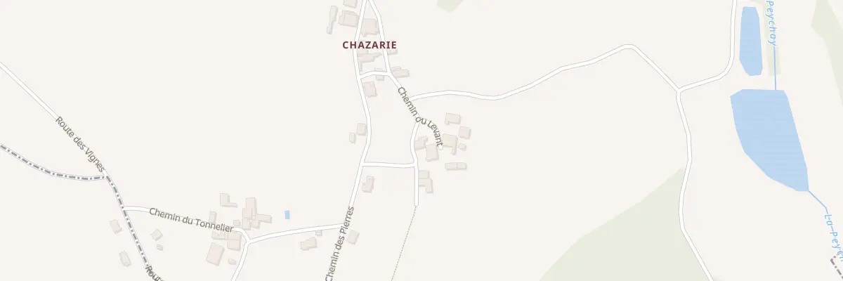 Plan du 1 Che des Bois à Saint-Pardoux-de-Drône