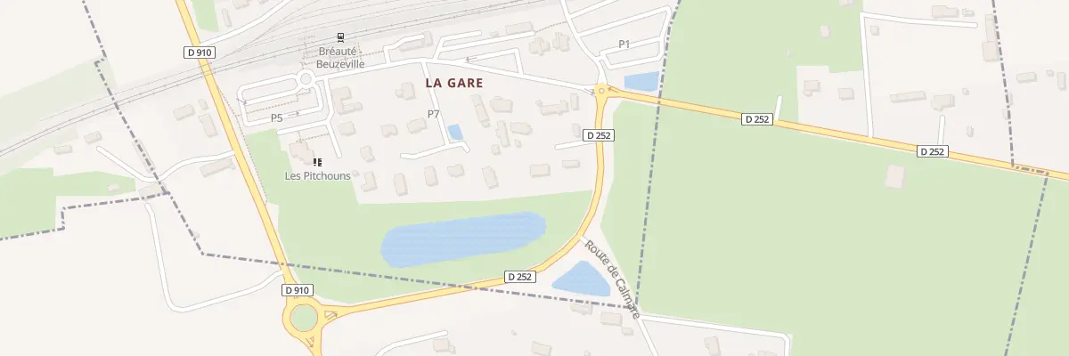 Plan du 5431 Rte du Petit Pont à Bréauté