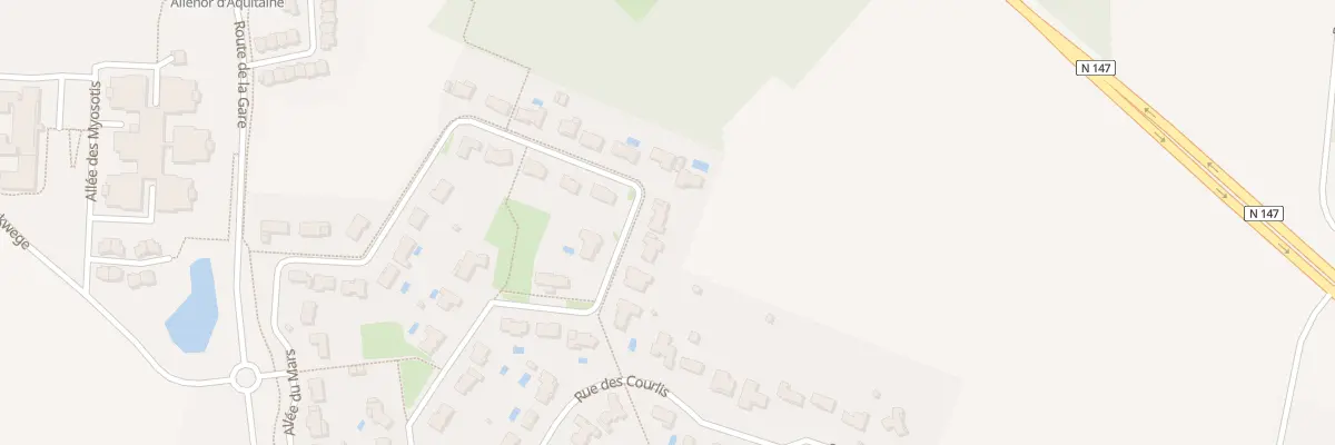 Plan du 23 Rue des Sitteles à Mignaloux-Beauvoir