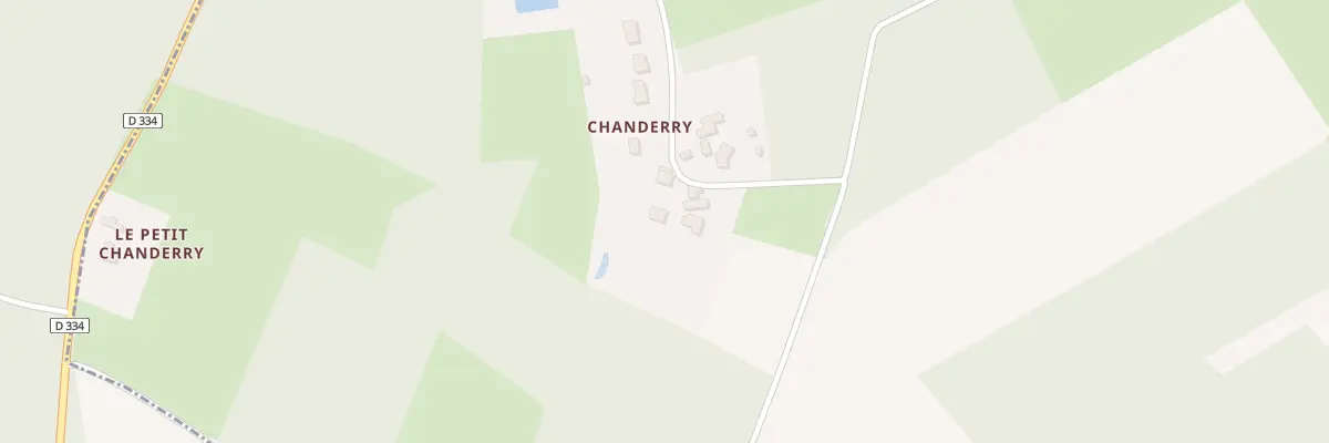Plan du 8 Chanderry à Cinq-Mars-la-Pile