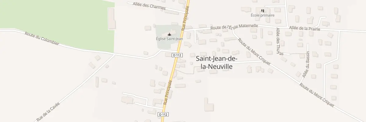 Plan du 12 Rue Principale à Saint-Jean-de-la-Neuville