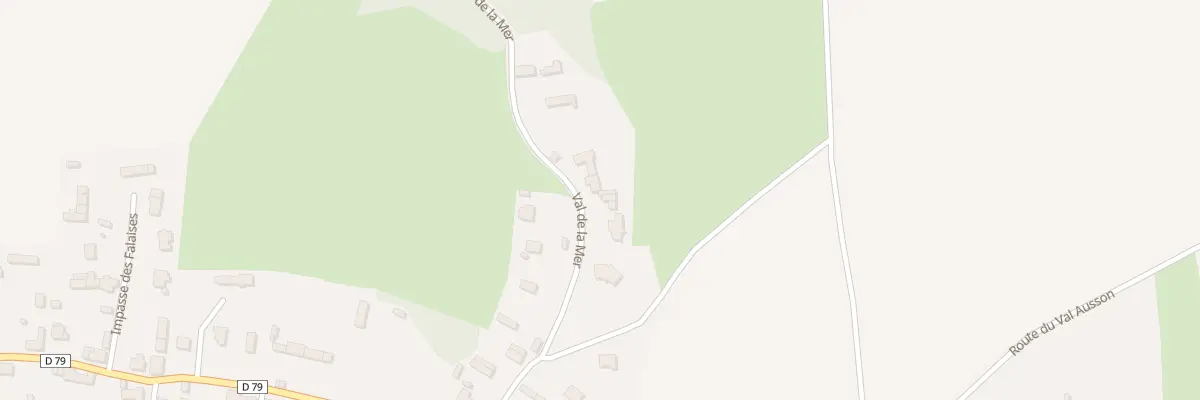 Plan du 182 Le Val de la Mer à Senneville-sur-Fécamp