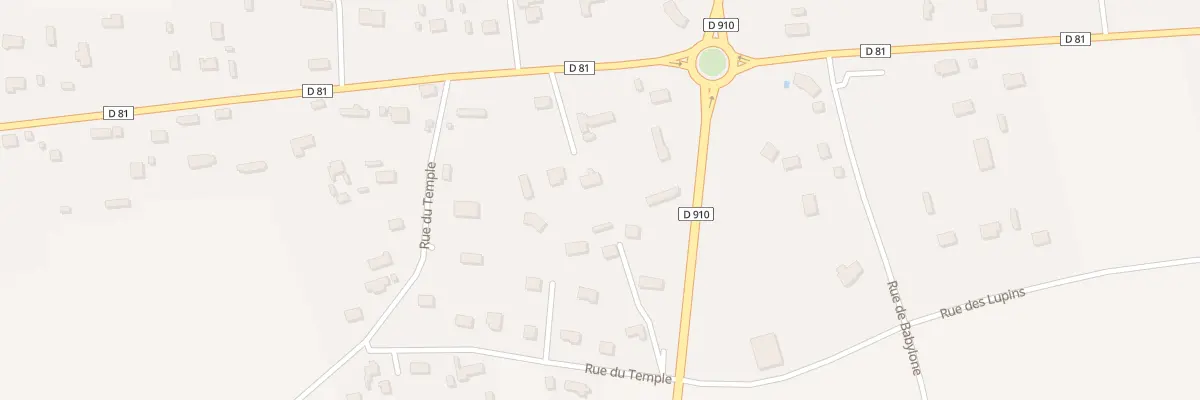 Plan du 81 Rue des Châtaigniers à La Remuée