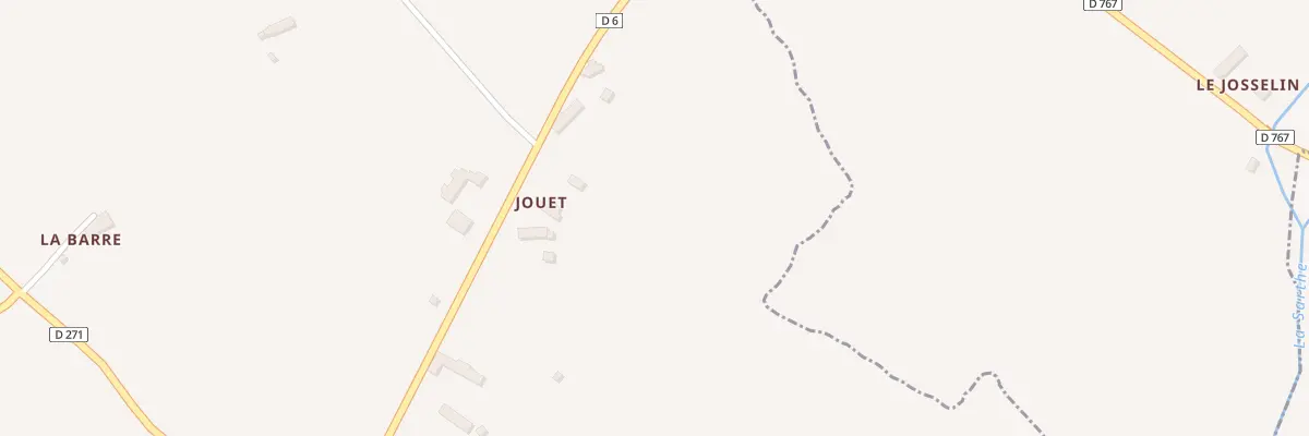 Plan du 50 Jouet au Plantis
