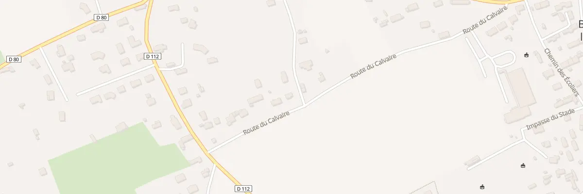 Plan du 370 Rte du Calvaire à Beuzeville-la-Grenier