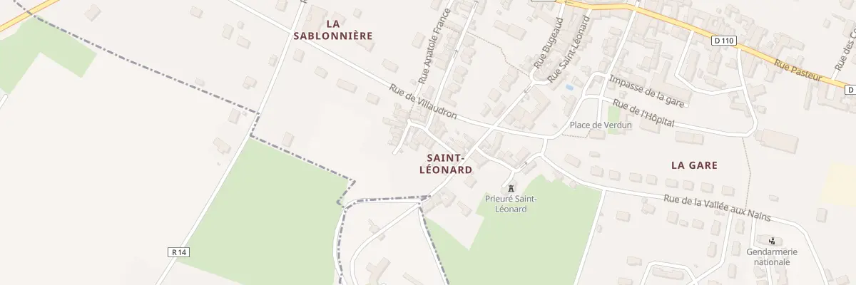 Plan du 4 Rue Marceau à L’Île-Bouchard