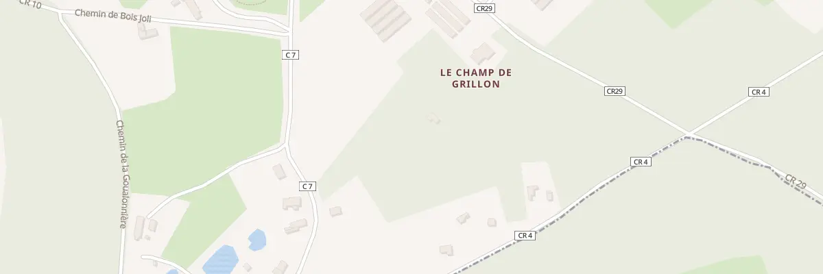Plan du 595 Che de Saint Jean à Saint-Célerin