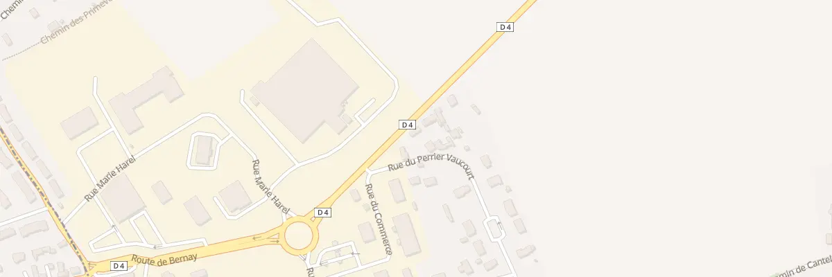 Plan du 23 Rue du Perrier Vaucourt à La Vespière-Friardel