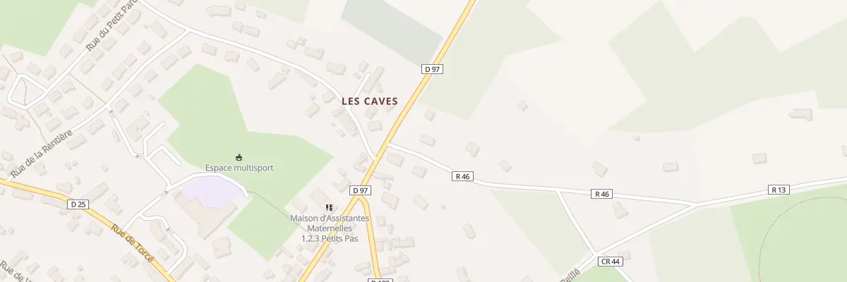 Plan du 26 Rue de la Chapelle St Remy à Lombron