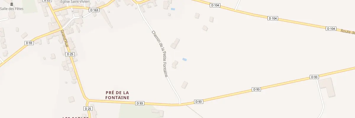 Plan du 3 Che de la Petite Fontaine à Charras
