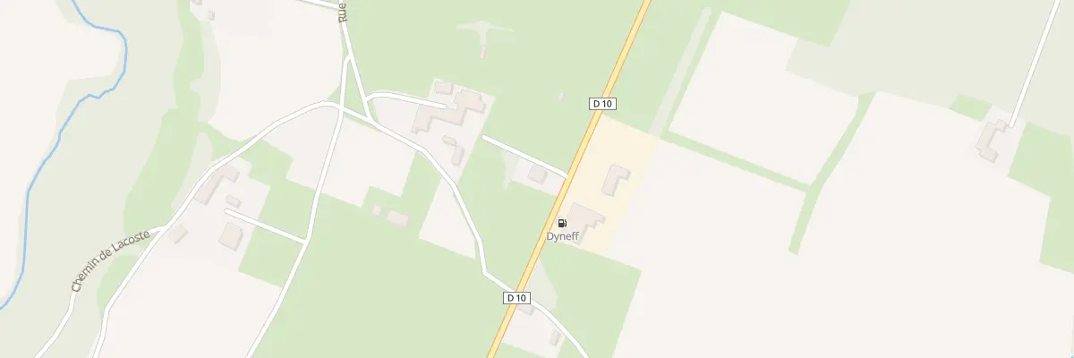 Plan du 10 Rte des Pyrénées à Tournous-Devant