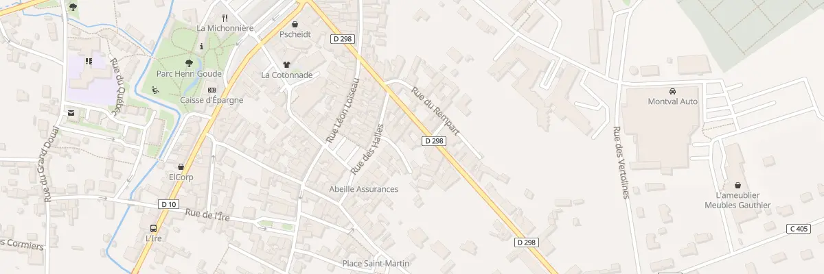 Plan du 31 Rue Aristide Briand à Montval-sur-Loir