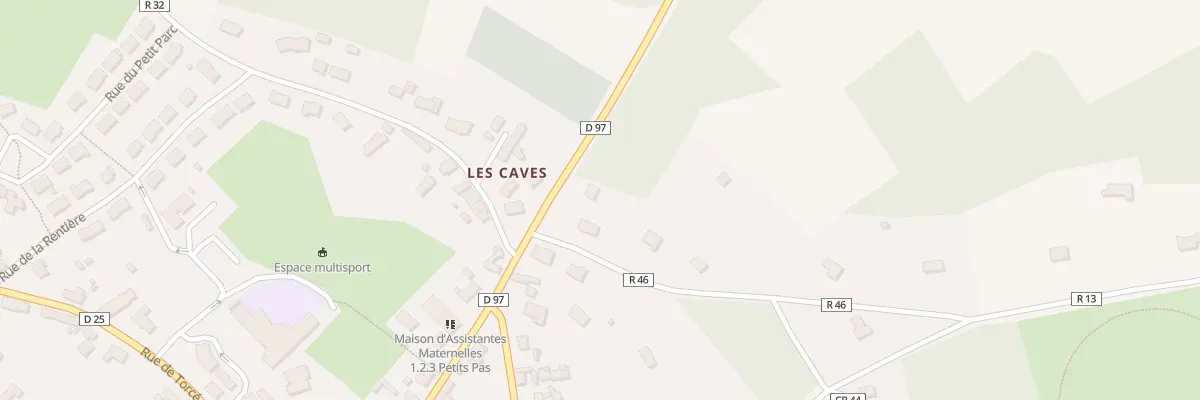 Plan du 28 Rue de la Chapelle St Remy à Lombron