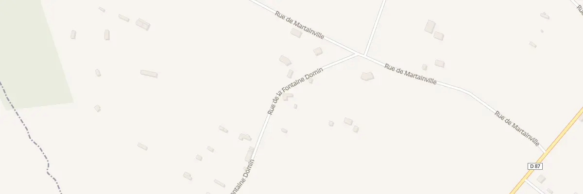 Plan du 113 Rue de la Fontaine Domin à Vannecrocq