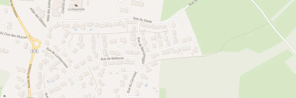 Plan du 7 Rue Bernareggio à Nouaillé-Maupertuis