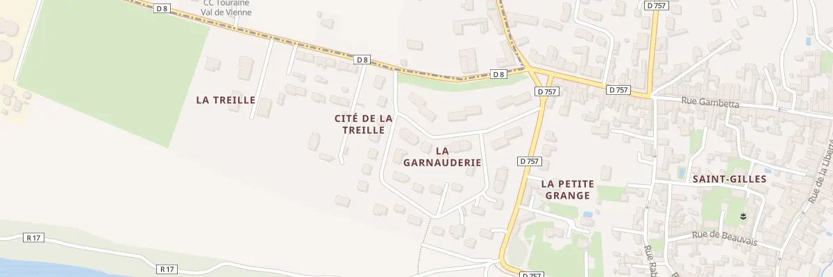 Plan du 51 Rue des Mesanges à L’Île-Bouchard