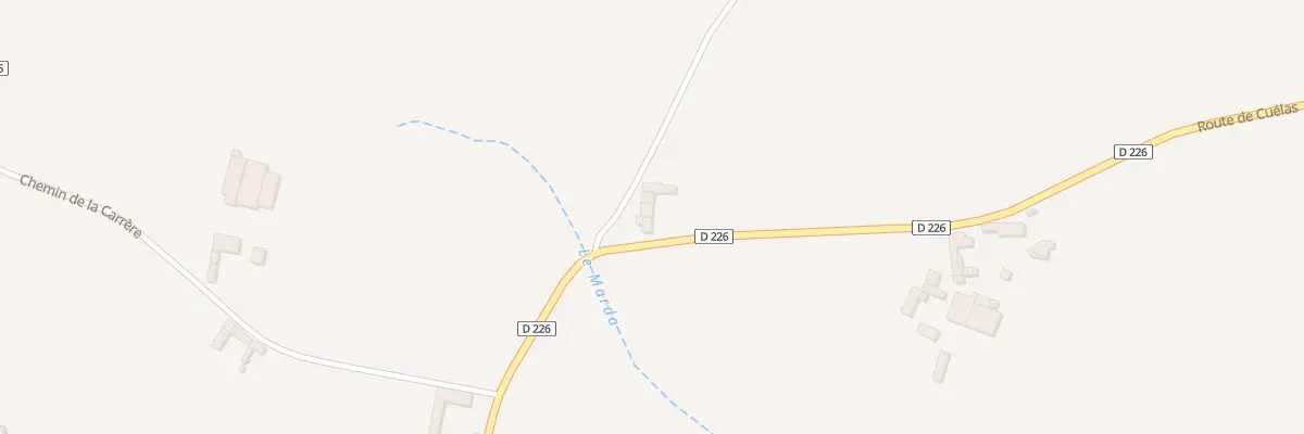 Plan du 5064 Paulet à Duffort
