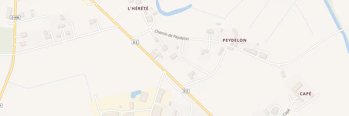 Plan du 87 Imp de Méliet à L’Isle-de-Noé