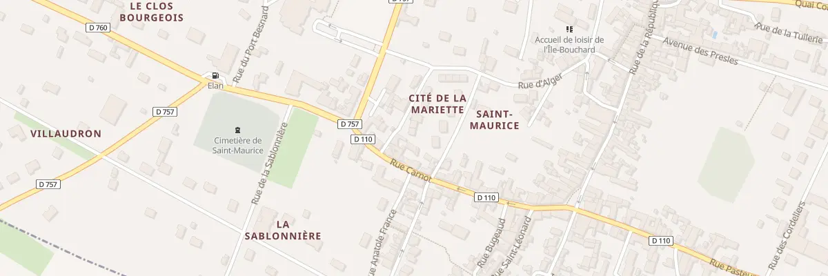 Plan du 1 Cité de la Mariette à L’Île-Bouchard