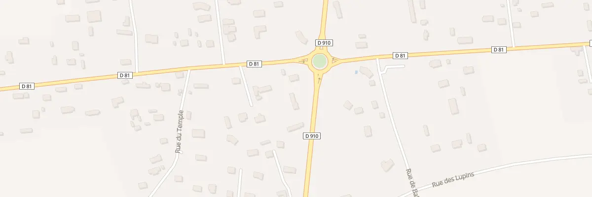Plan du 5000 Le Temple à La Remuée
