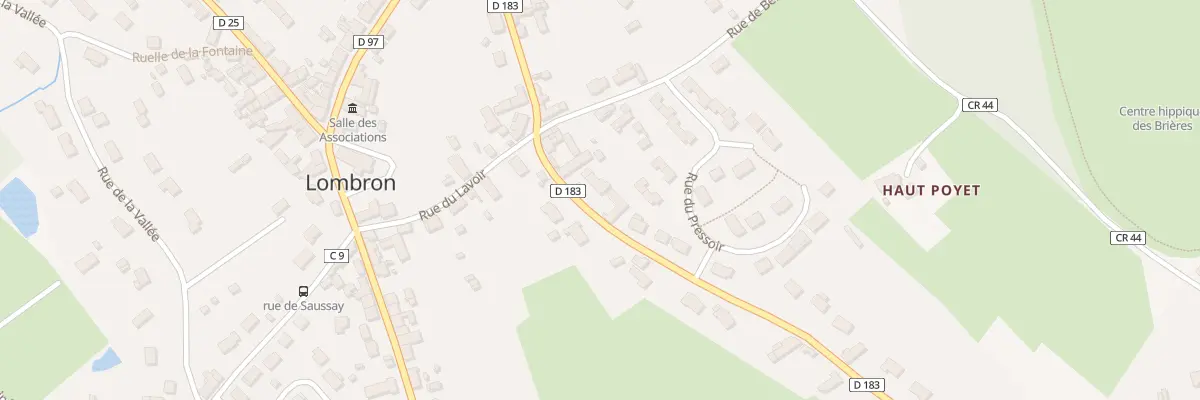 Plan du 5 Rue de Connerre à Lombron