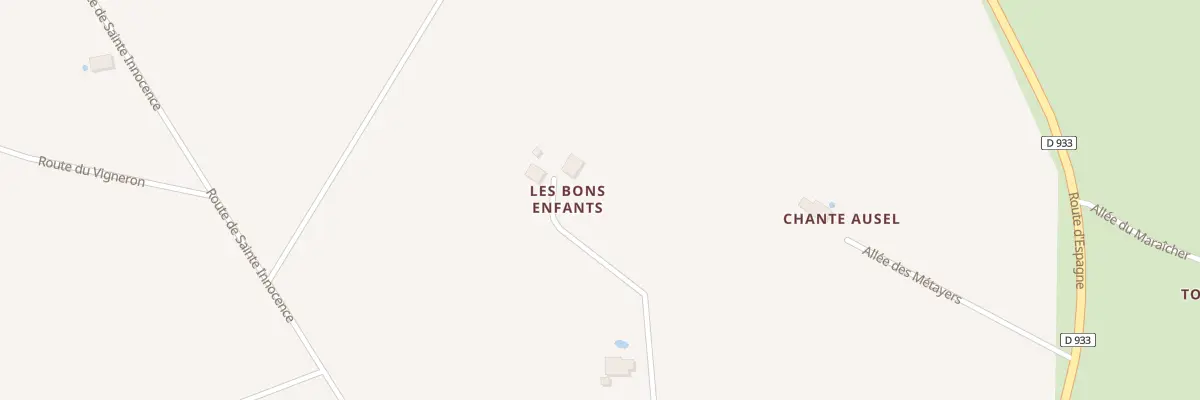 Plan du 5B Les Bons Enfants à Fonroque