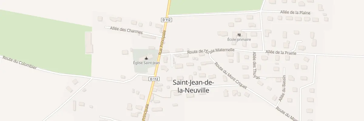 Plan du 5017 Le Bourg à Saint-Jean-de-la-Neuville