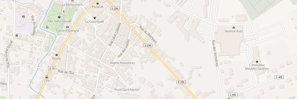 Plan du 27 Rue Aristide Briand à Montval-sur-Loir
